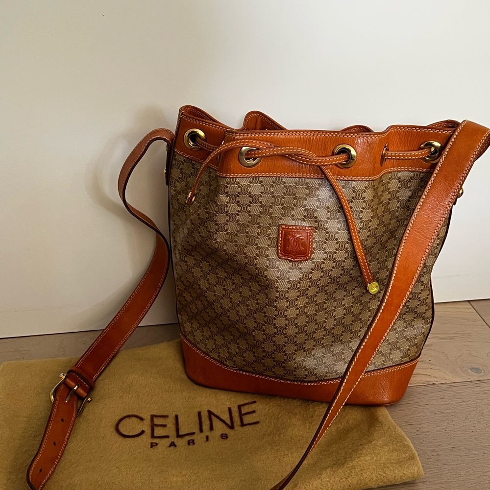 Vintage Celine Bucket Bag